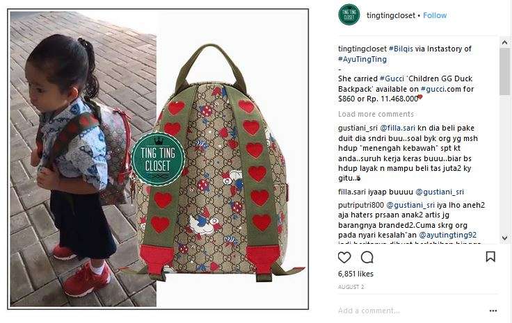 Fashion anak ayu ting ting