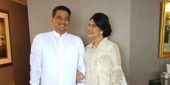 Bobby Nasution Gagah Berjas Hitam