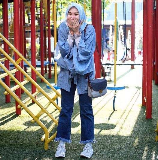 Zaskia Adya Mecca denim