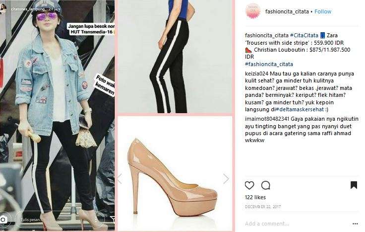Cita citata fashion
