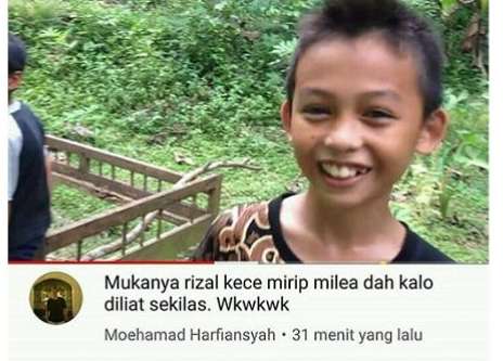 rizal bocah mirip vnesha