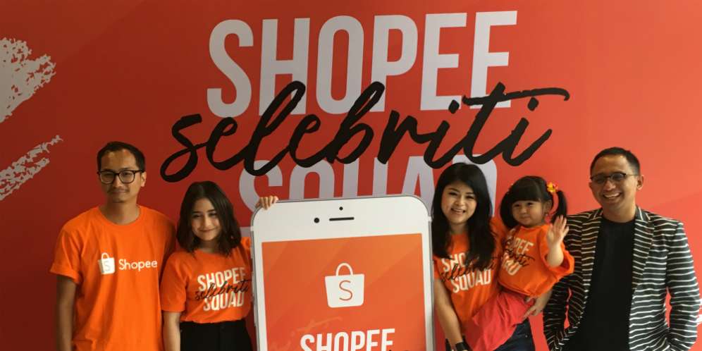 Shopee Wadahi Artis untuk Jualan