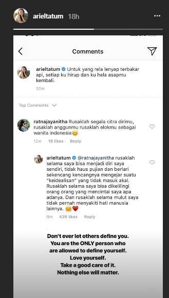 unggahan Ariel Tatum