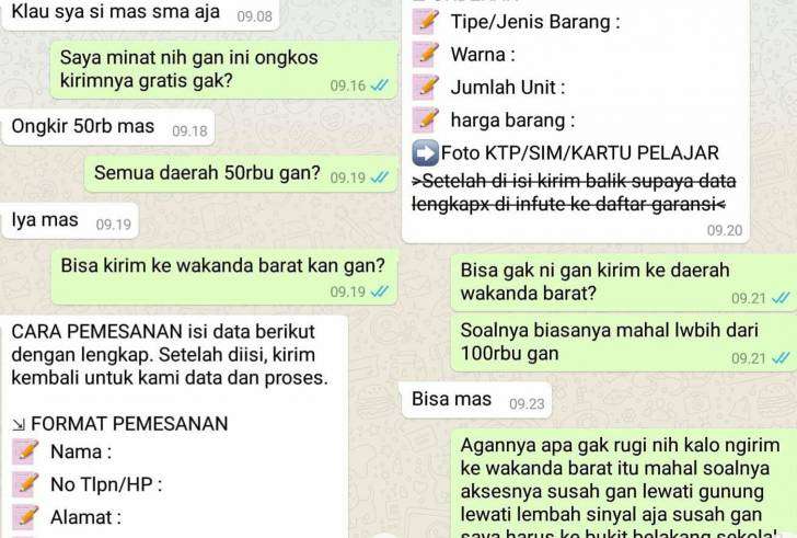 Penipuan Lucu