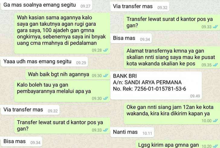 Penipuan Lucu