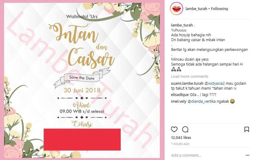 undangan caisar