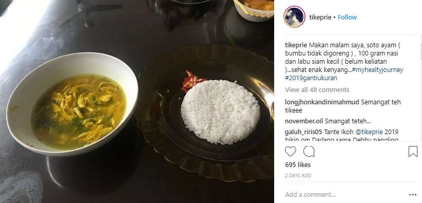 menu makan tike
