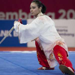 Detik-detik Atlet Wushu Lindswell Kwok Sumbang Emas Ke-2 Buat Indonesia