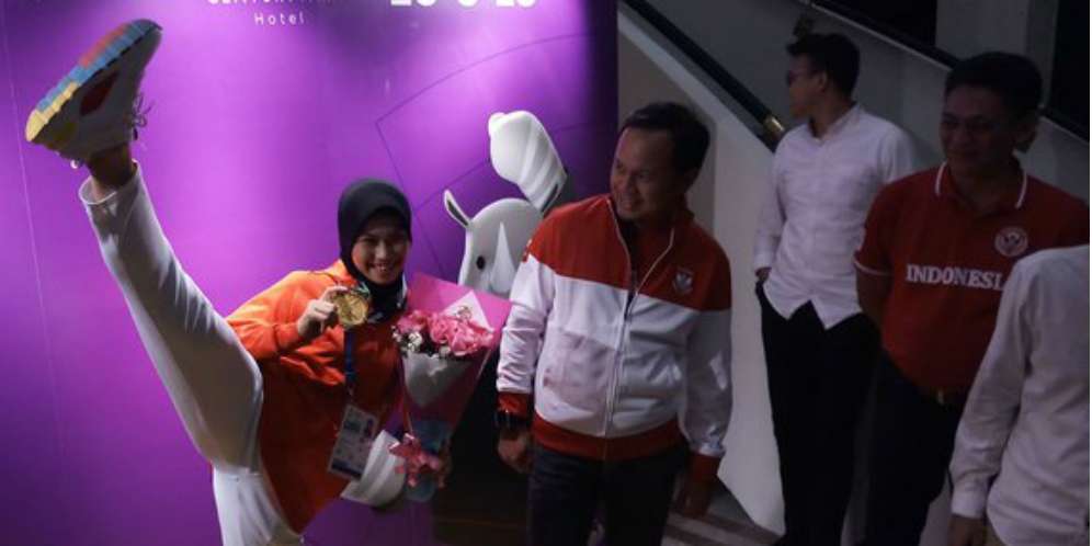 Sumbang Emas, Defia Dapat Apartemen dan Uang dari Walkot Bogor