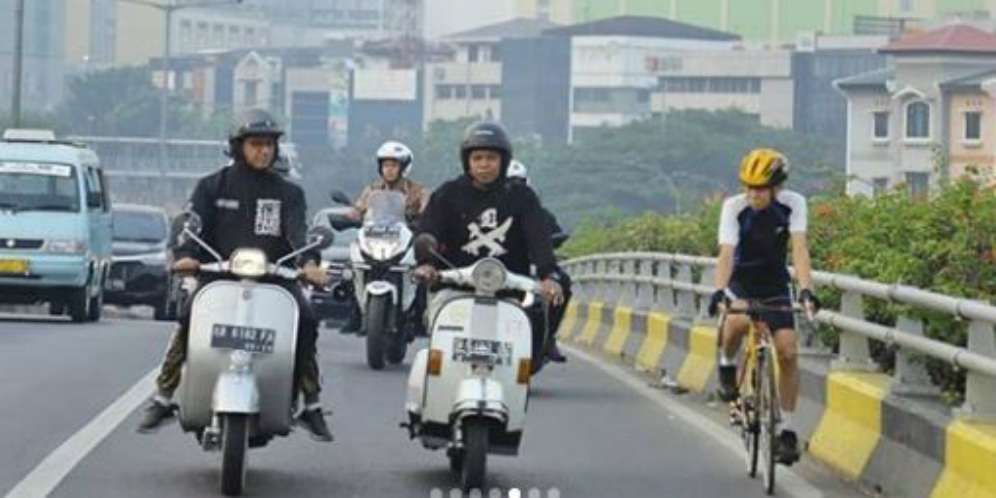 Sepotong Kenangan Anies Baswedan dan Vespa Sang Ayah