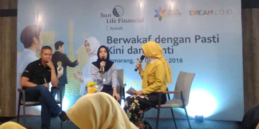 Jenahara: Wakaf itu Amalan yang Poll Banget