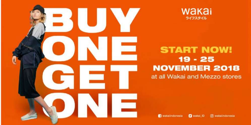 Rayakan Ulang Tahun ke-6, Brand Fesyen Ini Gelar Promo Buy One Get One