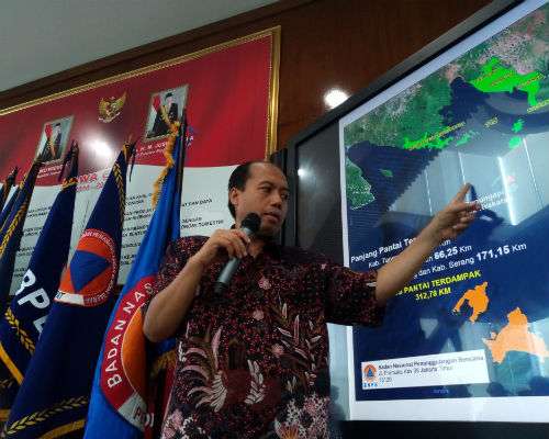 Kapusdatin BNPB Sutopo Purwo Nugroho