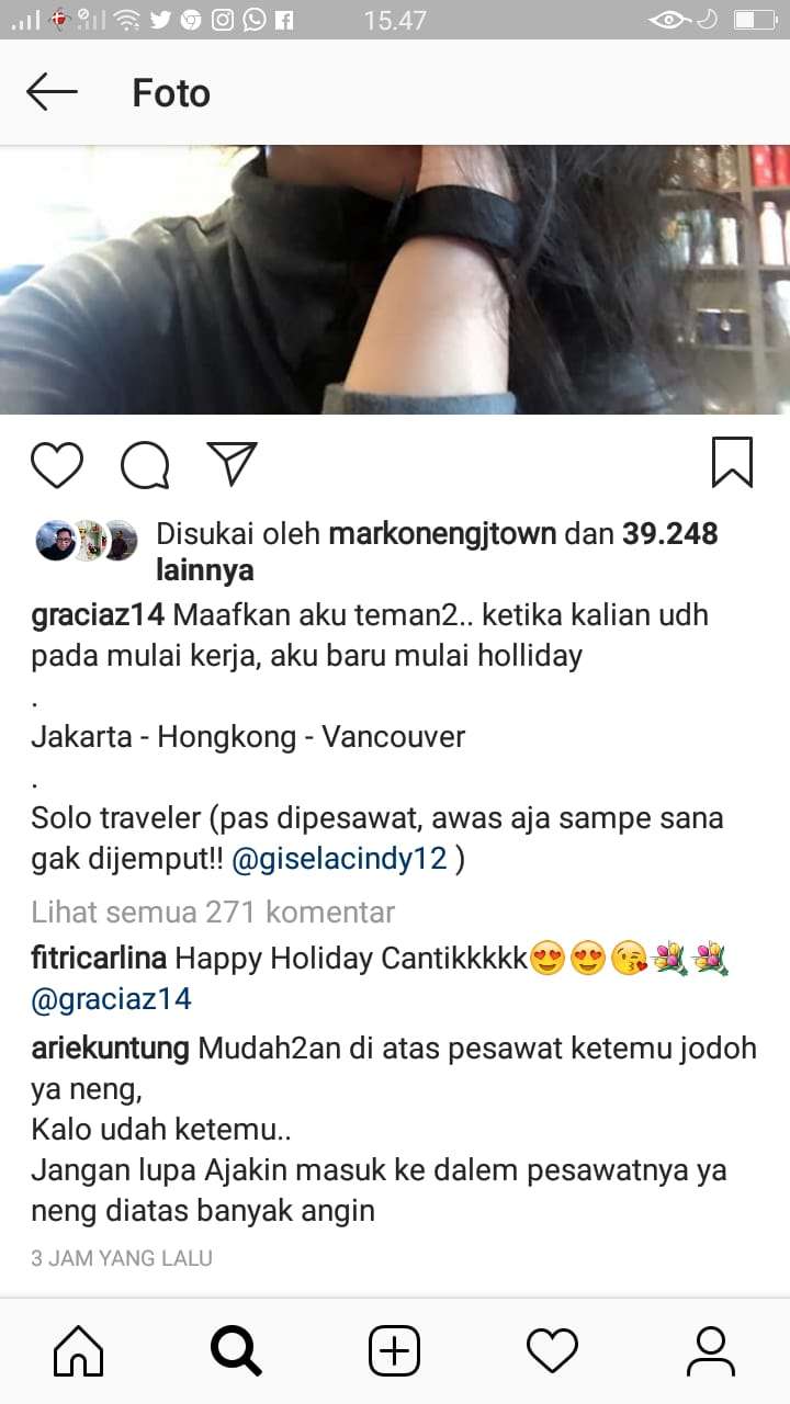 gracia indri