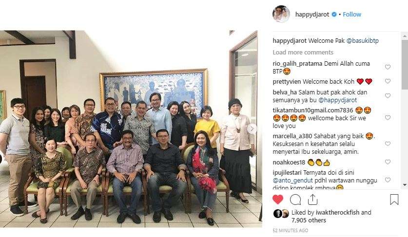Agok bersama keluarga dan sahabat