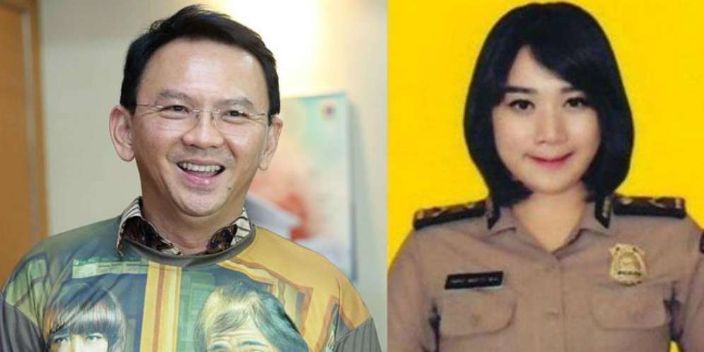 Gaya Bripda Puput Saat Menemani Ahok, Stunning Banget!
