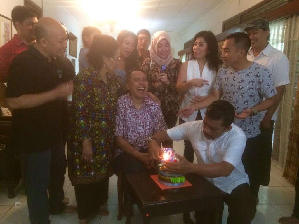 ulang tahun Gugun gondrong