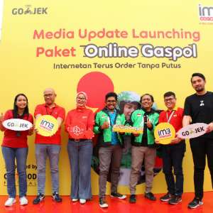 Dengan Rp50 Ribu, Driver Gojek Dapat Layanan Lengkap dari IM3