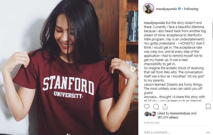 maudy ayunda