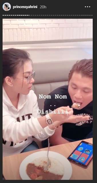 syahrini dan reino barack