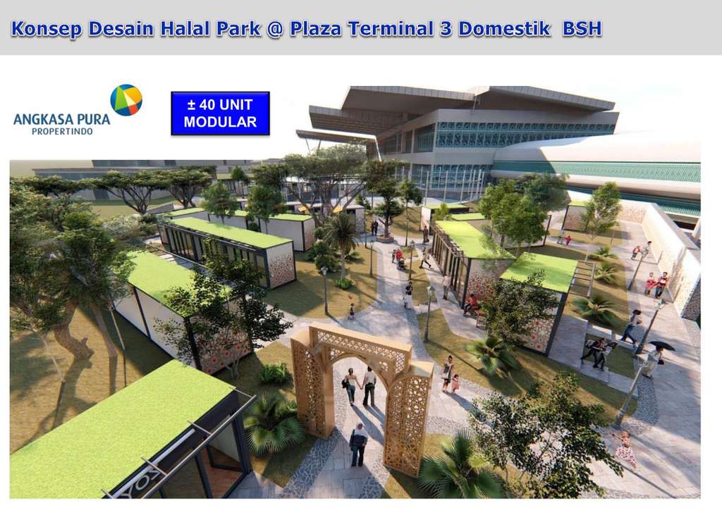 Konsep Halal Park di Terminal 3 Bandara Soetta (2)