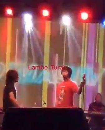 Unggahan warganet soal perkelahian Rian dan Rai (Foto: Instagram/@lambe_turah)