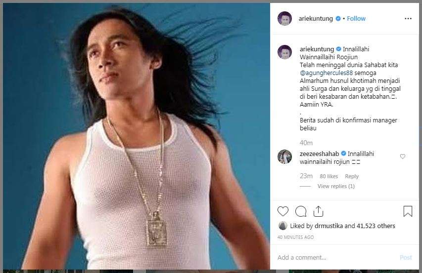 Agung Meninggal dunia