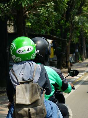 Driver Gojek Ancam Demo Jika Nadiem Makarim Jadi Menteri