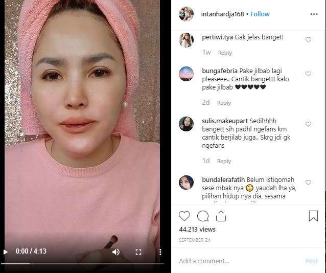 presenter Intan Hardja