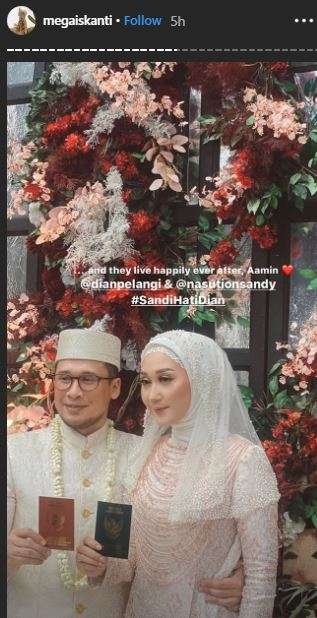 Pernikahan Sandy dan Dian