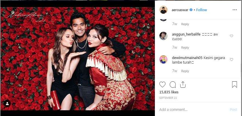 Aero dan Cinta Laura