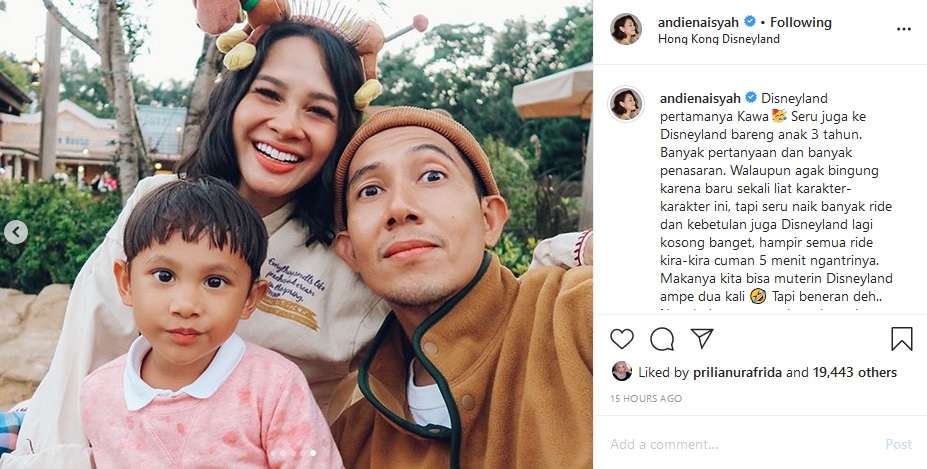 Darurat Corona, Andien Aisyah Malah Liburan ke Hong Kong | Dream.co.id