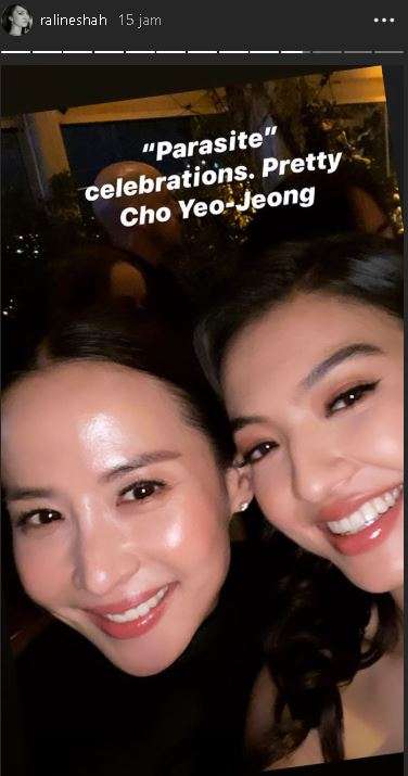 Raline shah dan pemain parasite