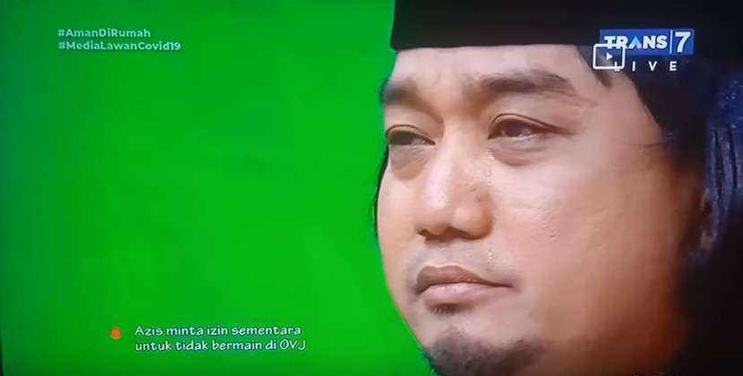 Azis Gagap pamit