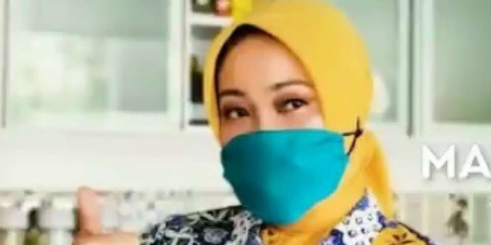 Cara Membuat Masker Kain ala Istri Ridwan Kamil
