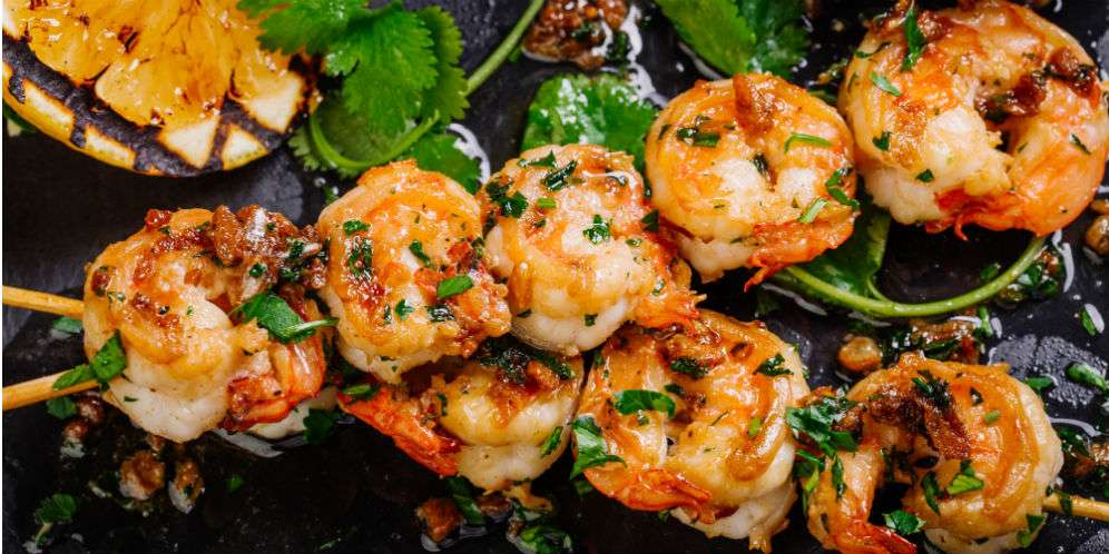 Resep Sate Udang Bumbu Yogurt, Super Legit!
