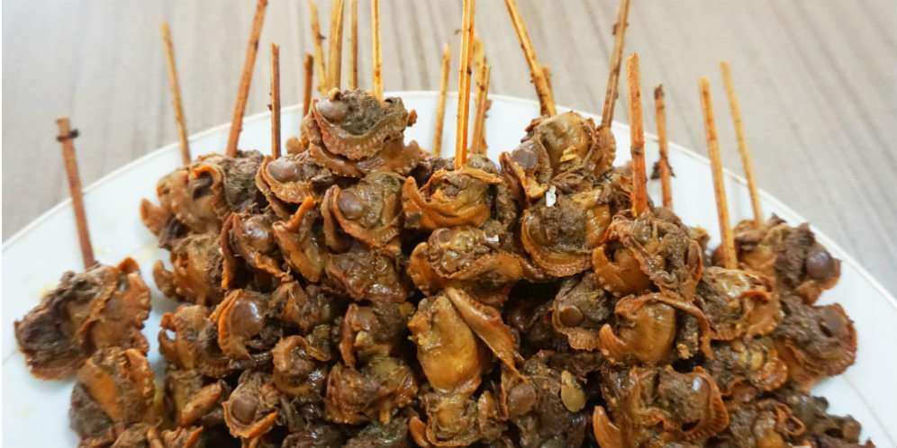 Legitnya Sate Kerang Khas Surabaya