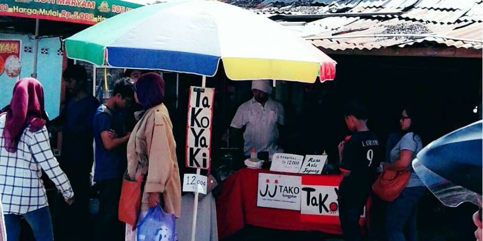 Laris Manis, Takoyaki Bikinan Warga Jepang yang Tinggal di Yogyakarta Laris Manis, Takoyaki Bikinan Warga Jepang yang Tinggal di Yogyakarta