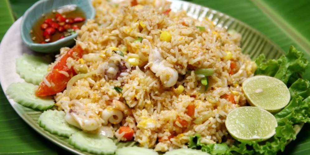 Sedapnya Nasi Goreng Cumi Asin, Bikinnya Gampang!