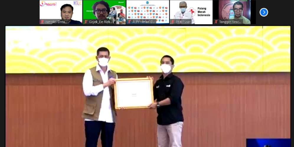 Dream.co.id dan 4 Media Grup KLY Raih Penghargaan Penanggulangan Bencana