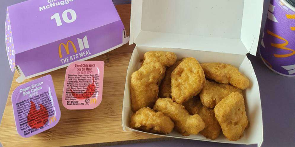 Ada yang Jual Online Nugget BTS Meal Harganya Rp19 Juta