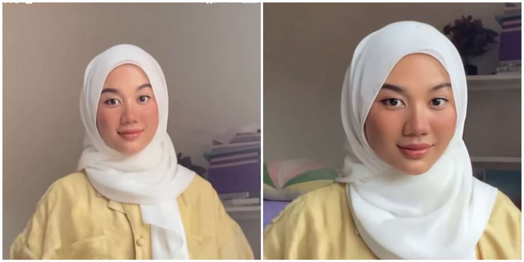 Tutorial Menggunakan Pashmina Broken White, Cocok untuk Kondangan!