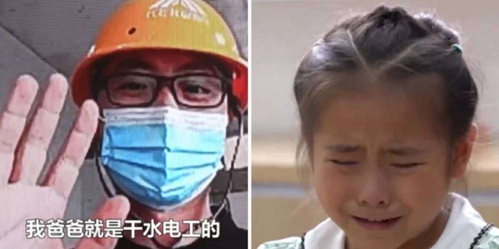 Viral Video Bocah Menangis karena Ayahnya Bekerja Terlalu Keras