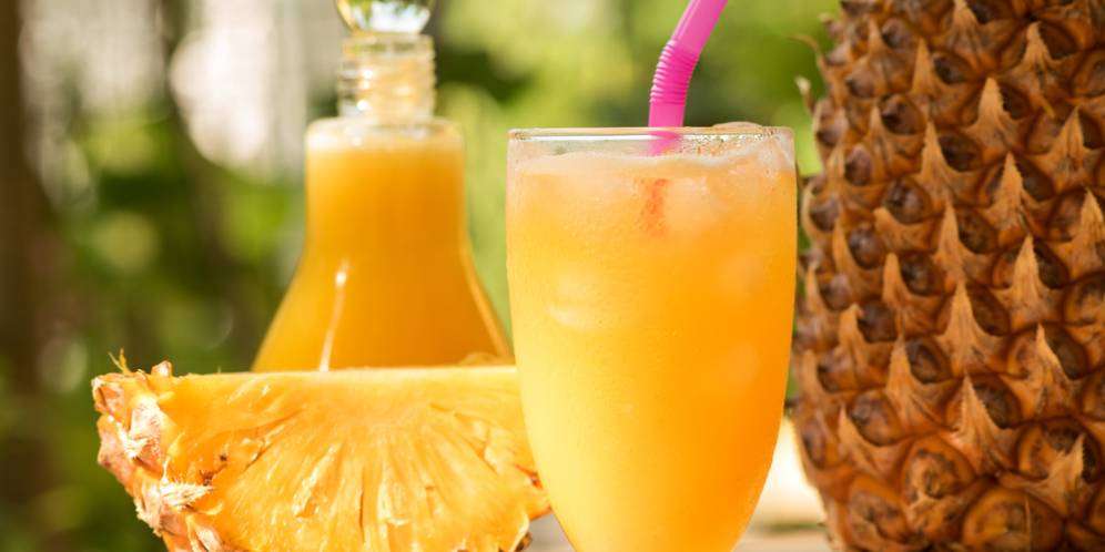 Minuman Jus Nanas Segar yang Bisa Bantu Turunkan Berat Badan