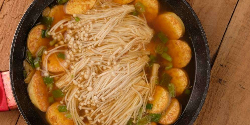 Menu Simpel Kaya Nutrisi Bisa untuk Bekal, Tofu Enoki Saus Tiram