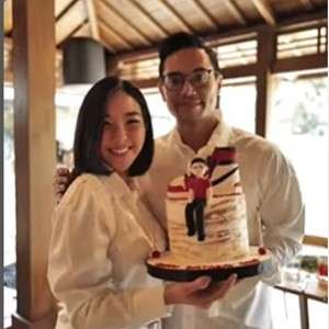 Go Public, Gisella Anastasia Kasih Kejutan Ulang Tahun ke Rino Soedarjo