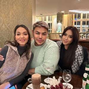 Potret Pertemuan Ivan Gunawan Susul Bunda Corla ke Jerman