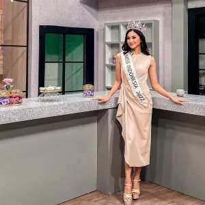 Bikin Mata Terbelalak karena Kecantikannya, Potret Miss Indonesia 2022 Audrey Vanessa yang Siap Menu