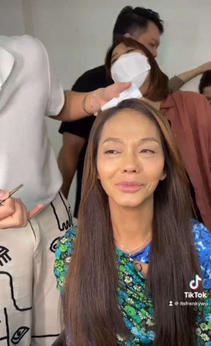 Momen Lucu Bunda Corla Dimakeover MUA Franky Wu, Tingkahnya Bikin Ngakak!