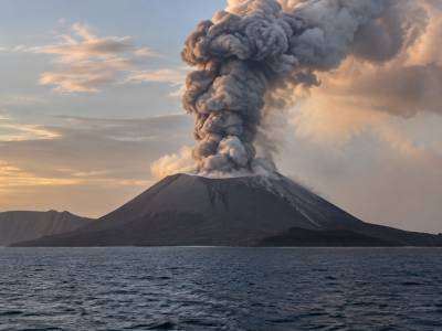 Anak Krakatau Kembali Kirim Abu, dari 1883 hingga 2026 Anak Krakatau Kembali Kirim Abu, dari 1883 hingga 2026